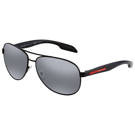 prada ps 53|Prada PS53PS LIFESTYLE Pilot Sunglasses For Men+ BUNDLE .